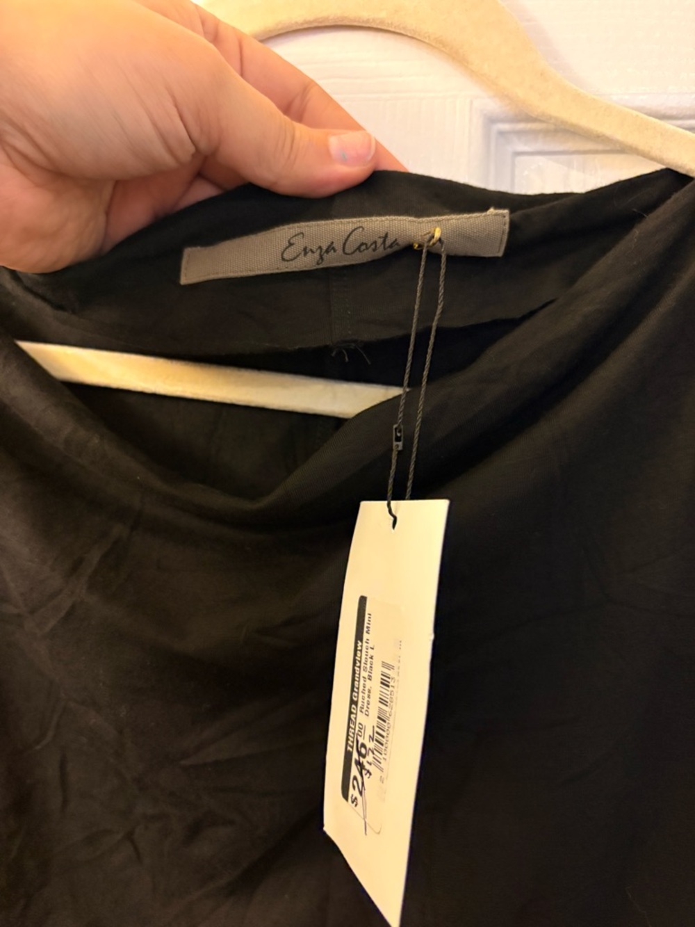 Enza Costa Ruched Slouch Mini - Picture 2 of 4